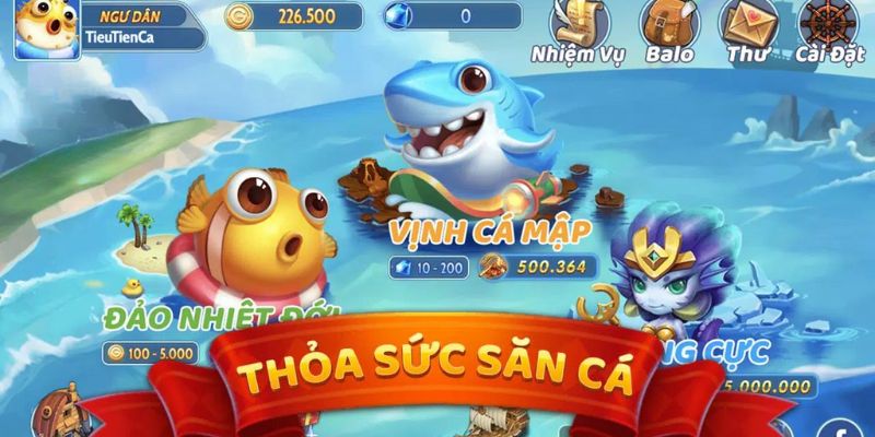 3 phòng cược với nhiều mức độ khác nhau trong game