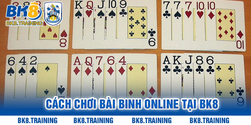 Cách chơi bài binh online tại BK8