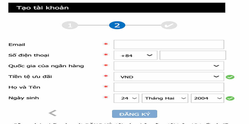 Nhà cái không giải quyết vấn đề khi người chơi đăng ký tài khoản chưa đủ tuổi